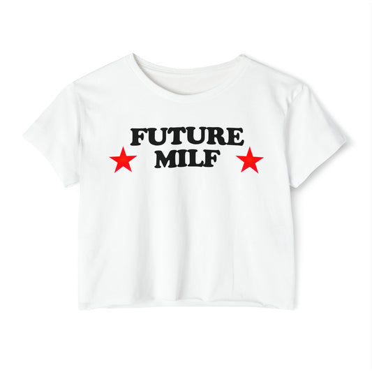 'Future Milf' | Y2K Baby Tee